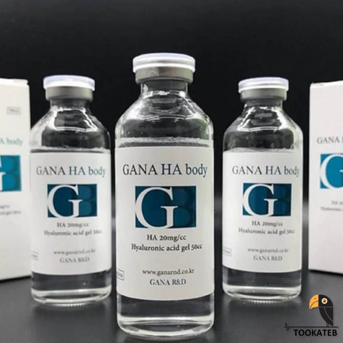 فیلر (ژل) 50 سی سی کره ای گانا اچ ای مخصوص بدن Filler Gana HA Body 50 CC